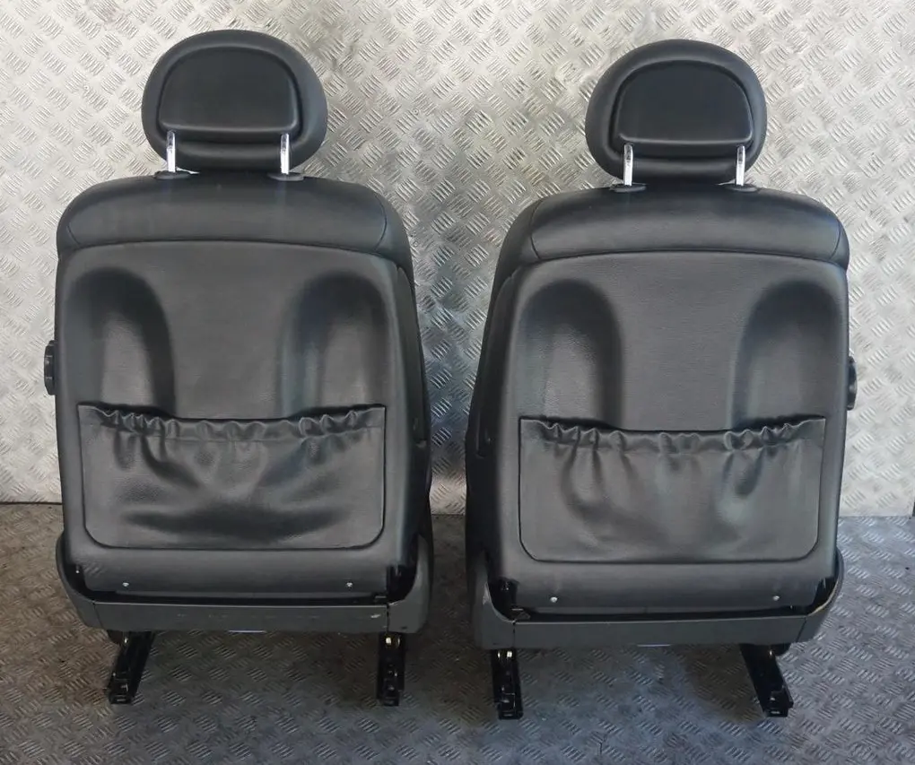 Mercedes-Benz Touring Heated Black Leather Interior Seats with Door Cards to with Part number S211 Mercedes-Benz Touring Heated Black Leather Interior Seats with Door Cards - SKU S211 Seats - Part number S211