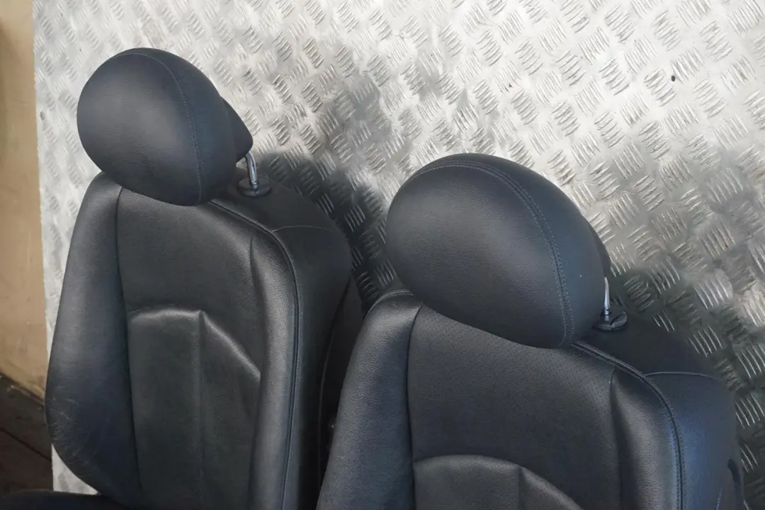 Mercedes-Benz Touring Heated Black Leather Interior Seats with Door Cards to with Part number S211 Mercedes-Benz Touring Heated Black Leather Interior Seats with Door Cards - SKU S211 Seats - Part number S211