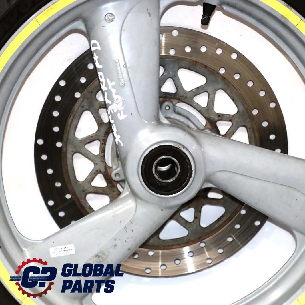  Sachs X Road 125 Front Wheel Tyre Spindle Brake Disc Hub 110/70 - SKU Sachs X Road Front Wheel - Part number Sachs X Road Front Wheel