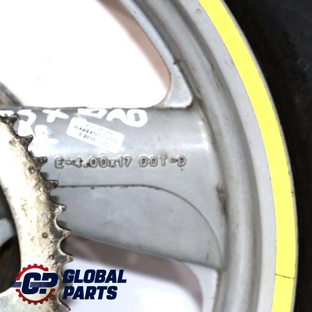 Sachs X Road 125 Rear Wheel Tyre Spindle Brake Disc Hub 150/70 to with Part number Sachs X Road Rear Wheel Sachs X Road 125 Rear Wheel Tyre Spindle Brake Disc Hub 150/70 - SKU Sachs X Road Rear Wheel - Part number Sachs X Road Rear Wheel