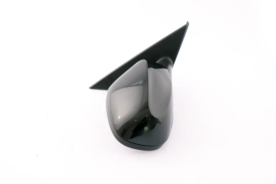 BMW 1 Series E87 LCI Right Heated Wing Mirror O/S Black Sapphire Metallic 475 - SKU rhd-7268126-BS - Part number 7268126