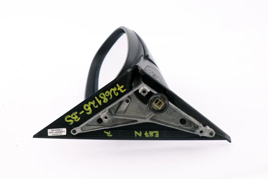 Right Heated Wing Mirror O/S Black Sapphire Metallic 475 to BMW 1 Series E87 LCI with Part number 7268126 BMW 1 Series E87 LCI Right Heated Wing Mirror O/S Black Sapphire Metallic 475 - SKU rhd-7268126-BS - Part number 7268126