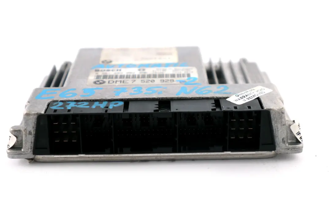 N62 Petrol ECU Kit DME Ignition Switch CAS Key to BMW 7 Series E65 735i with Part number 7520929 BMW 7 Series E65 735i N62 Petrol ECU Kit DME Ignition Switch CAS Key - SKU rhd-7520929-2 - Part number 7520929