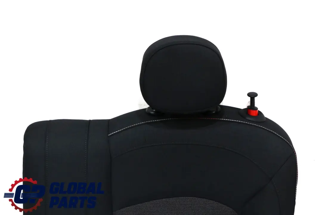 Left N/S Seat Backrest Cloth Fabric Firework Black to Mini Cooper F56 Rear with Part number 7369123 Mini Cooper F56 Rear Left N/S Seat Backrest Cloth Fabric Firework Black - SKU 7369123 - Part number 7369123