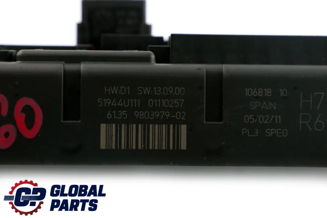Mini Cooper One R56 Alto Speg Fusibile Distribution Box H7 - SKU 9803979 - Numero di parte 9813621