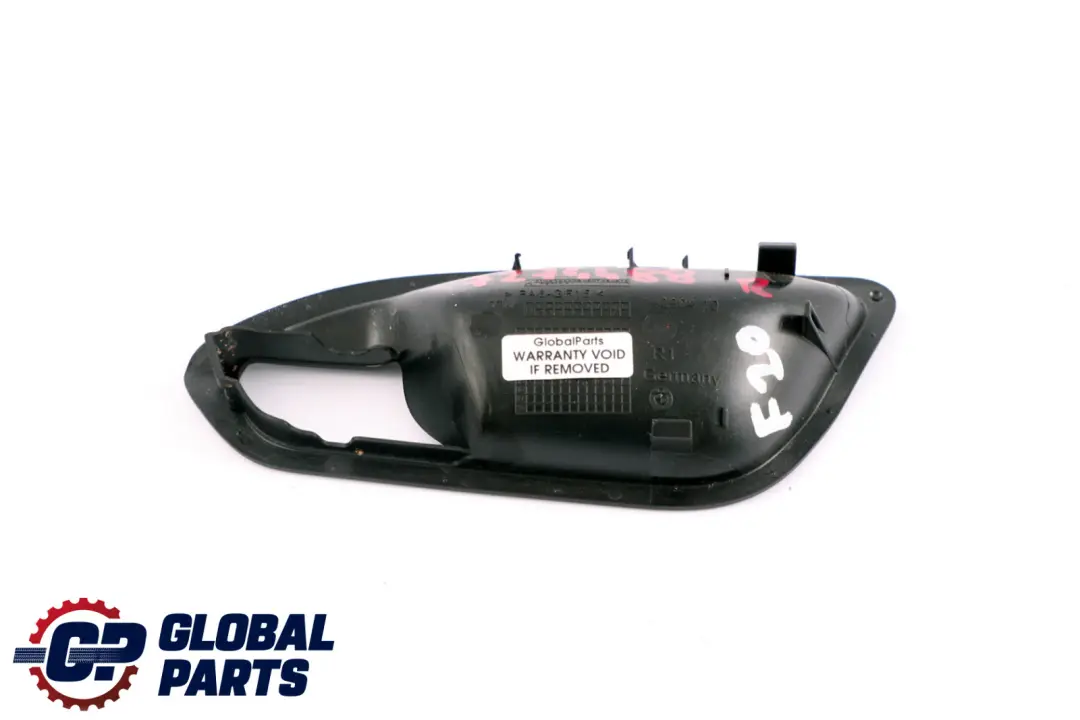 BMW 1 2 Series F20 F21 F22 Inside Door Opener Cover Right Black O/S - SKU 7274488 - Part number 7274488