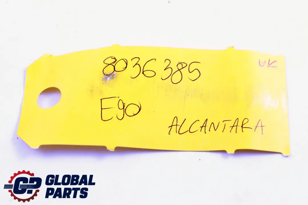 BMW 3 Series E90 E91 E92 Rear Seat Middle Armrest Fabric Cloth Alcantara - SKU 8036385 - Part number 8036385