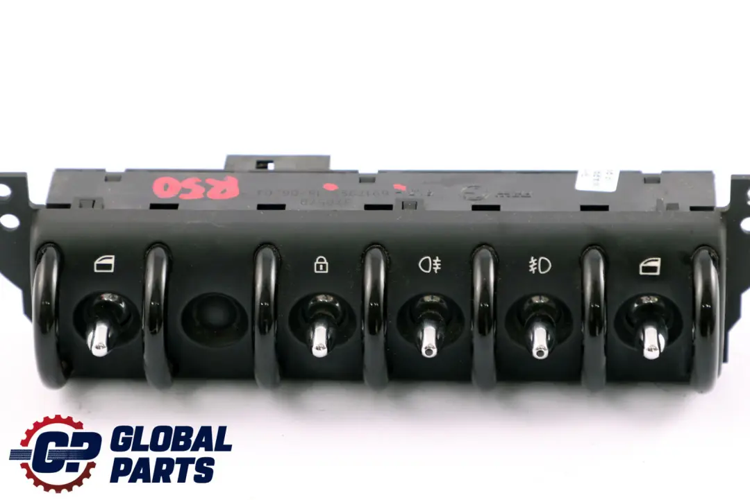 Switch Unit Window Centre Console Black to Mini Cooper One R50 R52 R53 with Part number 6917985 Mini Cooper One R50 R52 R53 Switch Unit Window Centre Console Black - SKU 6917985 - Part number 6917985