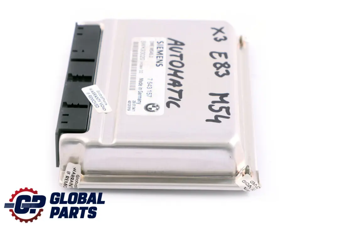 BMW E60 525i 530i E83 2.5i M54 ECU DME Engine Control Unit Automatic - SKU 7543157 - Part number 7543157