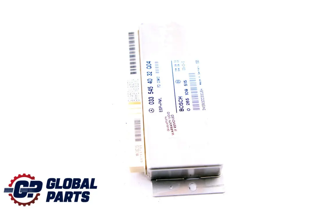 ESP PML Stability Control Unit Module ECU to Mercedes E-Class W211 with Part number A0335454032 Mercedes E-Class W211 ESP PML Stability Control Unit Module ECU - SKU A0335454032 - Part number A0335454032