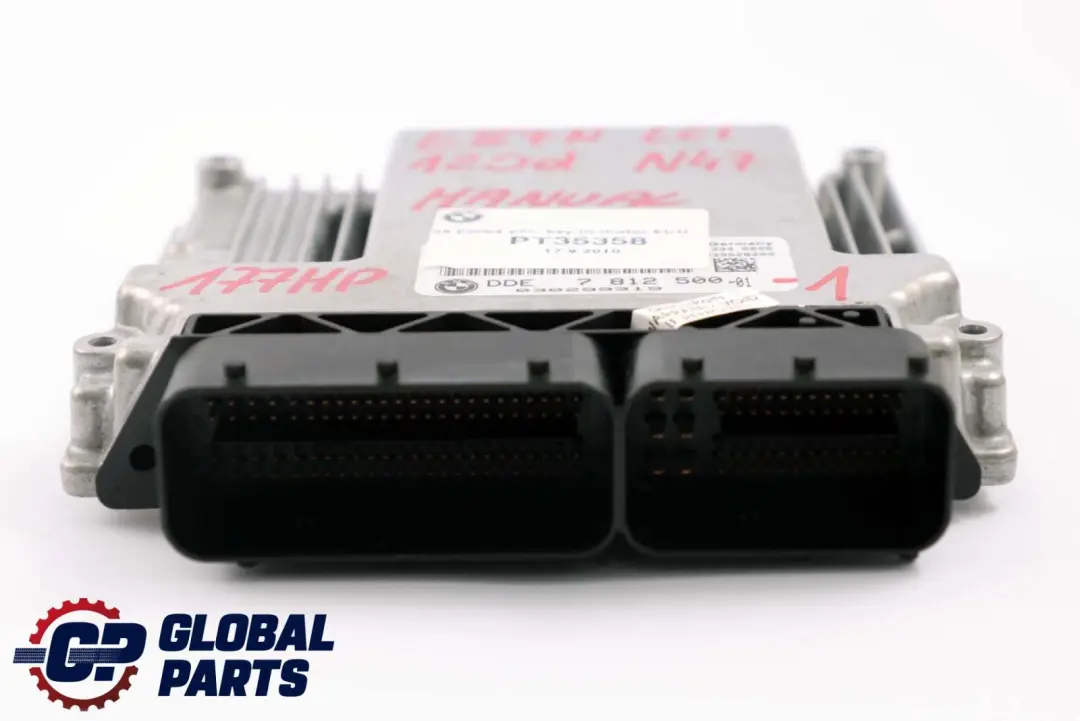 BMW E60 E87 E90 LCI 120d 320d 520d N47 Engine ECU Kit DDE CAS3 + Key - SKU 7812500-1 - Part number 7812500