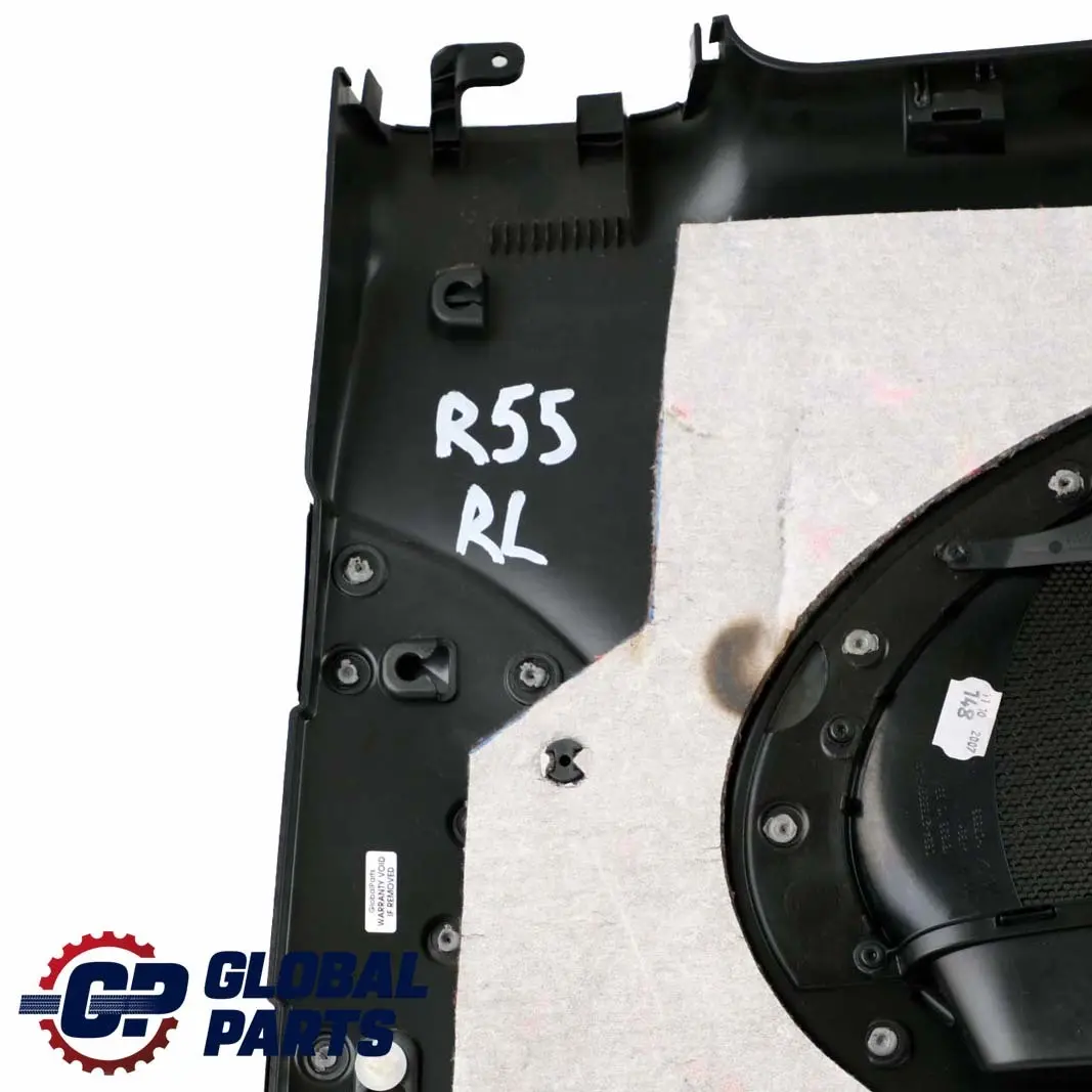 BMW Mini Clubman R55 S Lateral Side Trim Panel Rear Left N/S Carbon Black - SKU 2757851-3 - Part number 2757851