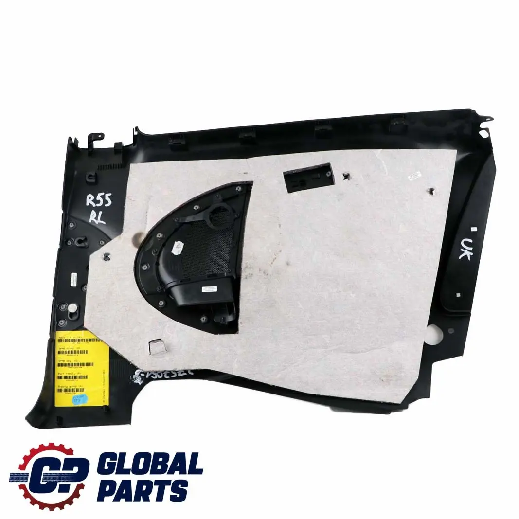 BMW Mini Clubman R55 S Lateral Side Trim Panel Rear Left N/S Carbon Black - SKU 2757851-3 - Part number 2757851