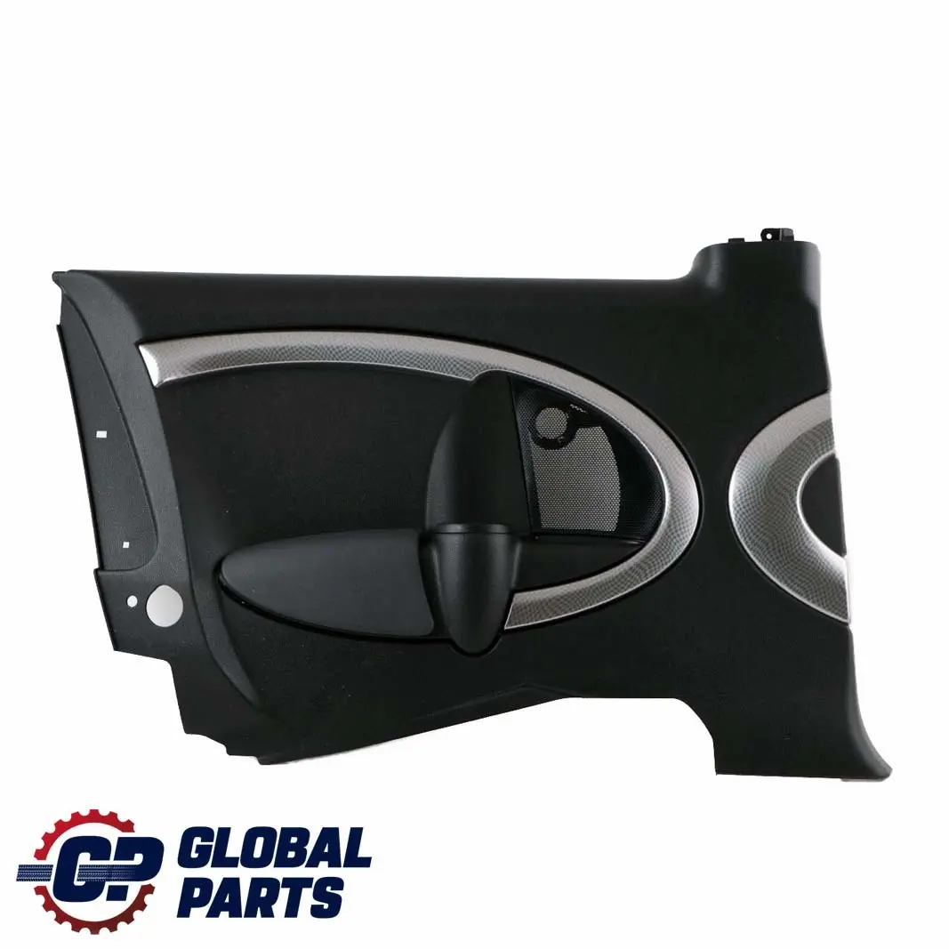 Lateral Side Trim Panel Rear Left N/S Carbon Black to BMW Mini Clubman R55 S with Part number 2757851 BMW Mini Clubman R55 S Lateral Side Trim Panel Rear Left N/S Carbon Black - SKU 2757851-3 - Part number 2757851