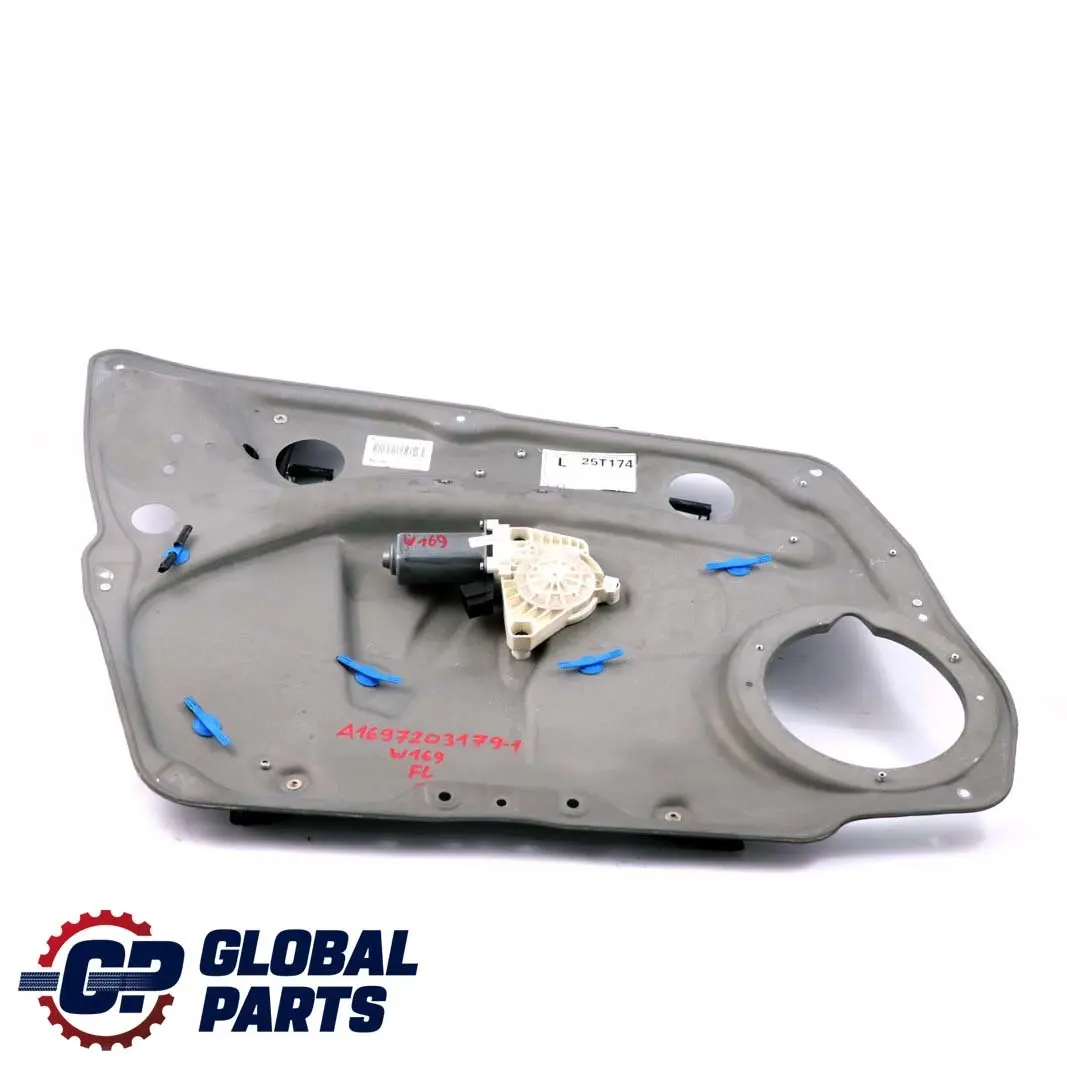 Mercedes-Benz W169 W245 Porte avant Gauche Vitres electriques Mecanisme pour à propos du numéro de pièce A1697203179 Mercedes-Benz W169 W245 Porte avant Gauche Vitres electriques Mecanisme - SKU A1697203179-1 - Numéro de pièce A1697203179