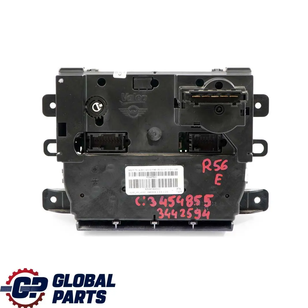 Conditioning Heater Control Unit Switch to BMW Mini Cooper One R56 Air with Part number 3442594 BMW Mini Cooper One R56 Air Conditioning Heater Control Unit Switch - SKU 3454855 - Part number 3442594