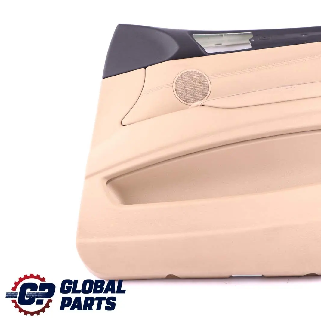 BMW X5 E70 1 Doublure Carte de Porte Avant Droite Tissu Cuir Nevada Beige - SKU 7244368-1 - Numéro de pièce 7244368