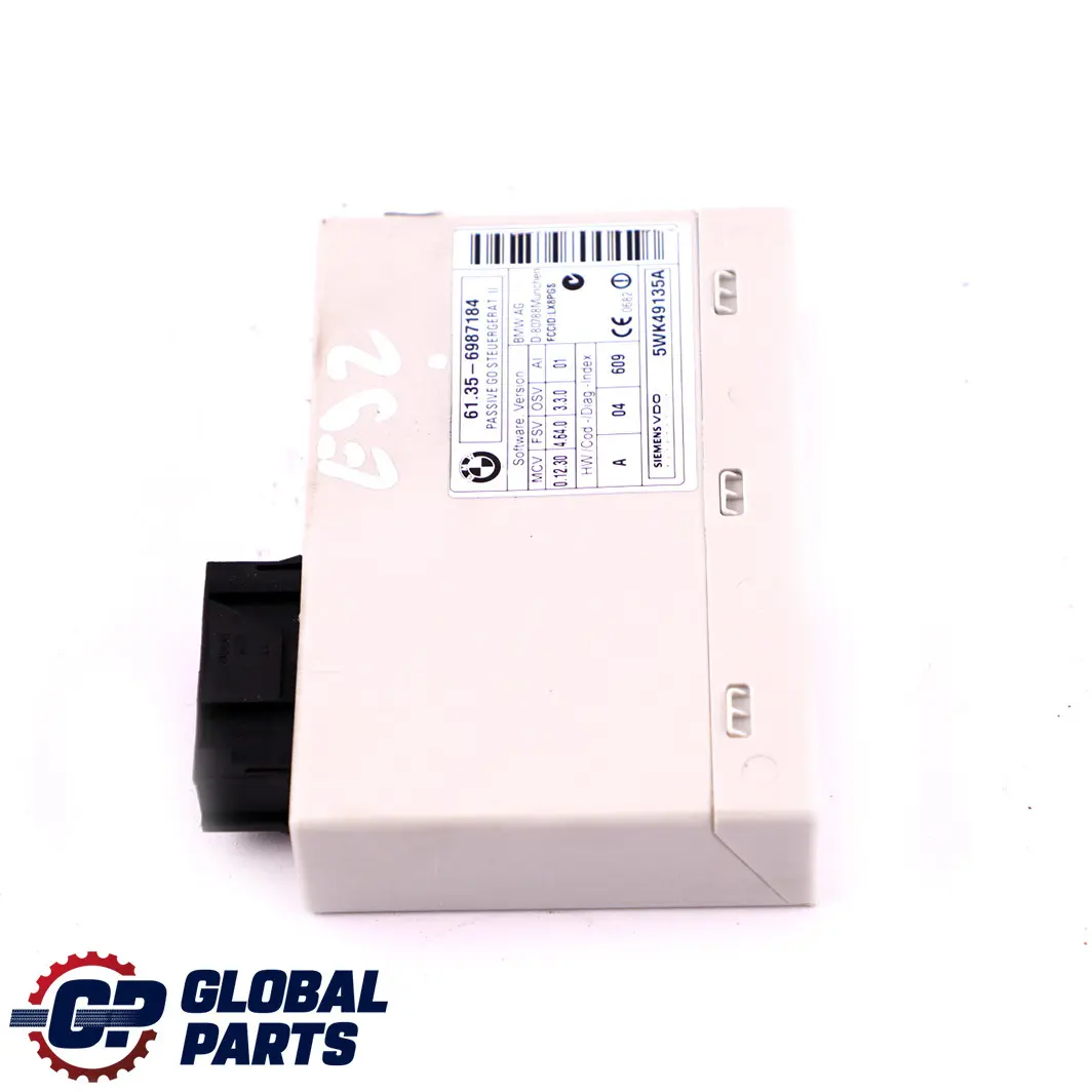 BMW 1 3 E81 E87 E90 E92 Comfort Access Passive Go Control Unit Module 6987184 - SKU 9134708 - Part number 9134708