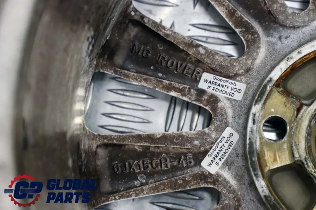 Complete 4x Wheel Alloy Rim " 6J ET:45 with Tyres 185/55 to MG Rover Mini R50 R56 with Part number 15 MG Rover Mini R50 R56 Complete 4x Wheel Alloy Rim " 6J ET:45 with Tyres 185/55 - SKU SET MG ROVER 15 - Part number 15
