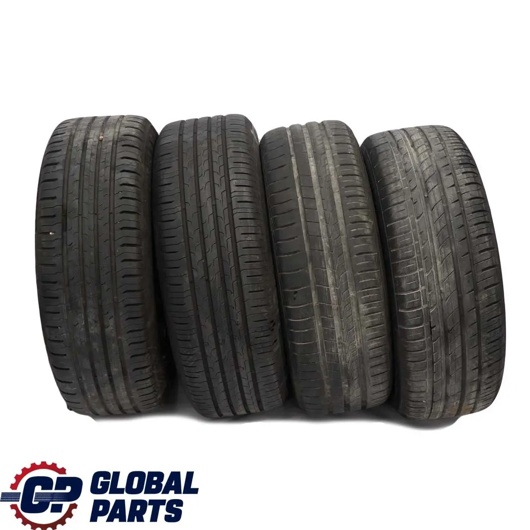 Mini Cooper One R50 R55 R56 Set Complete 4x Wheel with Tyres 16" 6,5J ET:40 RIAL - SKU SET R56 16 - Part number 