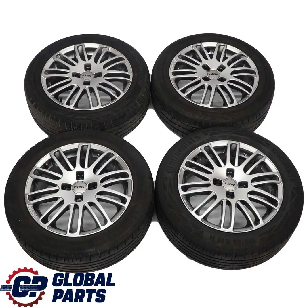 Mini Cooper R50 R56 Complete Roue Jantes Alu Jantes Pneus 16" 6,5J ET:40 Rial - SKU SET R56 16 - Numéro de pièce 