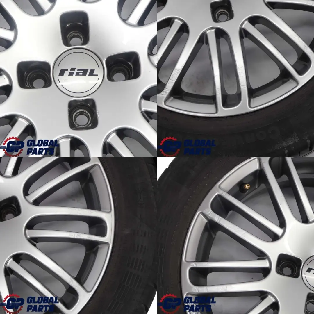 Mini R50 R55 R56 Juego Completo 4x Llantas con Neumaticos 16" 6,5J ET:40 RIAL - SKU SET R56 16 - Número de pieza 