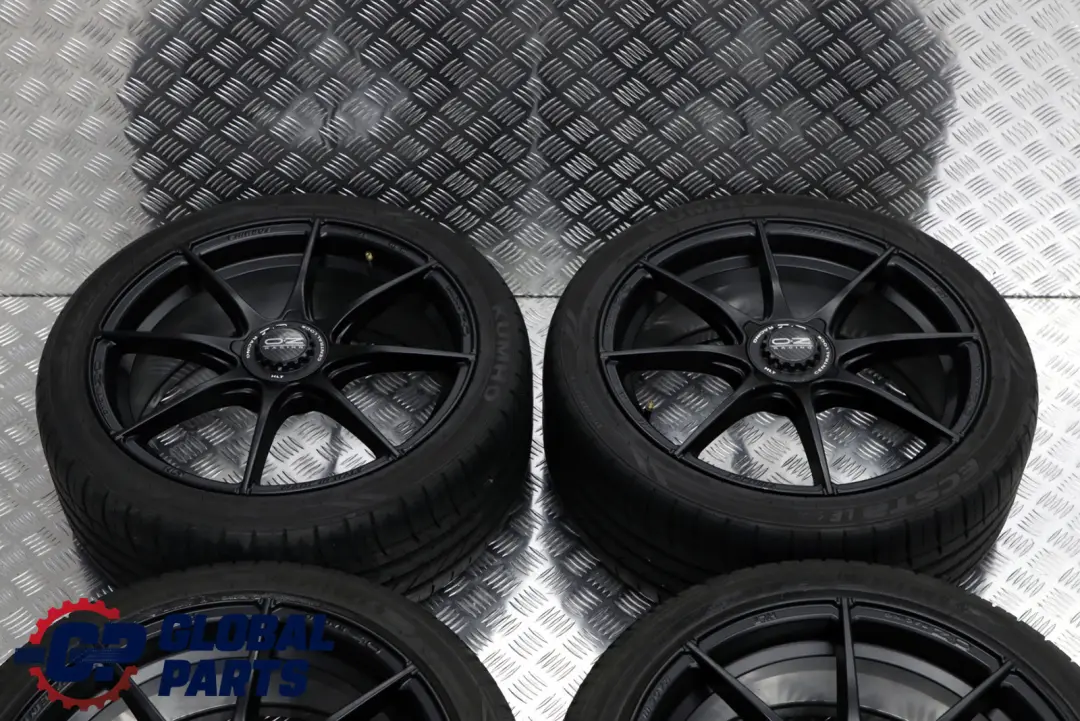 Complete Set 4x Wheel with Tyres 17" 7J OZ Racing VIA to BMW MINI Cooper R50 R56 with Part number BMW MINI Cooper R50 R56 Complete Set 4x Wheel with Tyres 17" 7J OZ Racing VIA - SKU SET R56 17 7J OZ Racing VIA - Part number