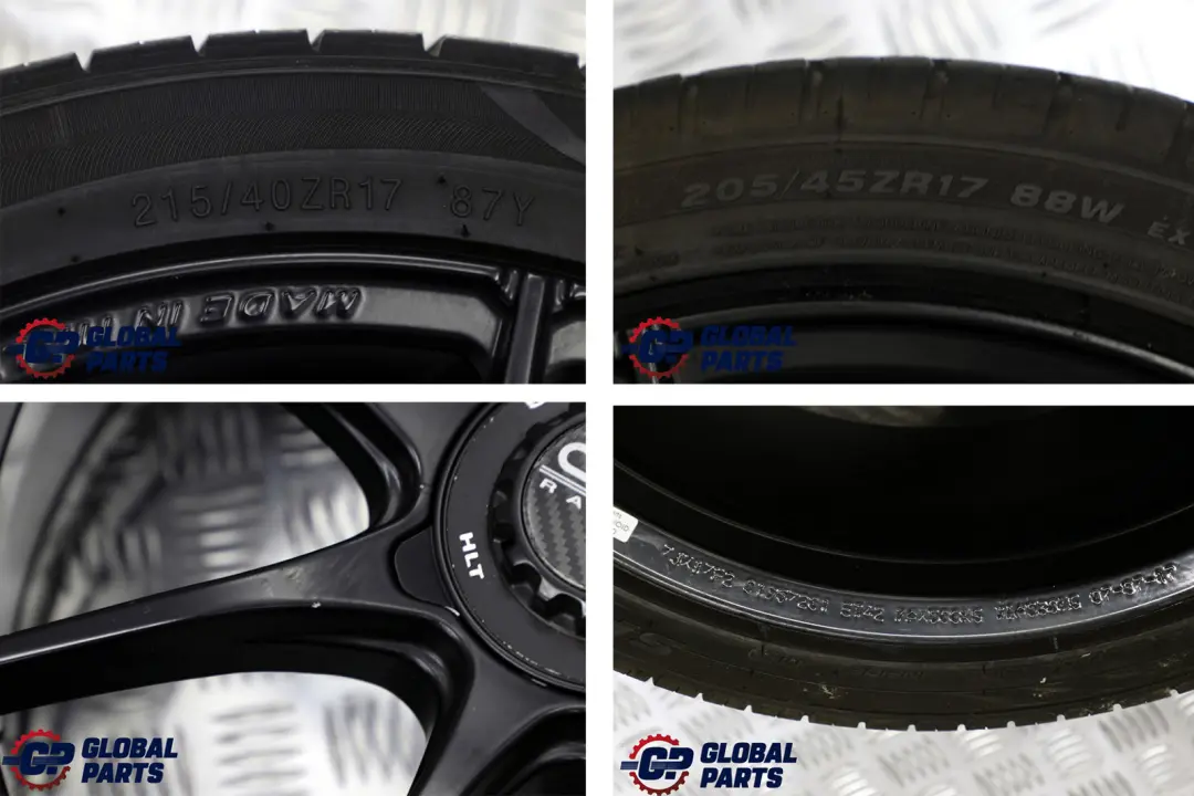 Complete Set 4x Wheel with Tyres 17" 7J OZ Racing VIA to BMW MINI Cooper R50 R56 with Part number BMW MINI Cooper R50 R56 Complete Set 4x Wheel with Tyres 17" 7J OZ Racing VIA - SKU SET R56 17 7J OZ Racing VIA - Part number