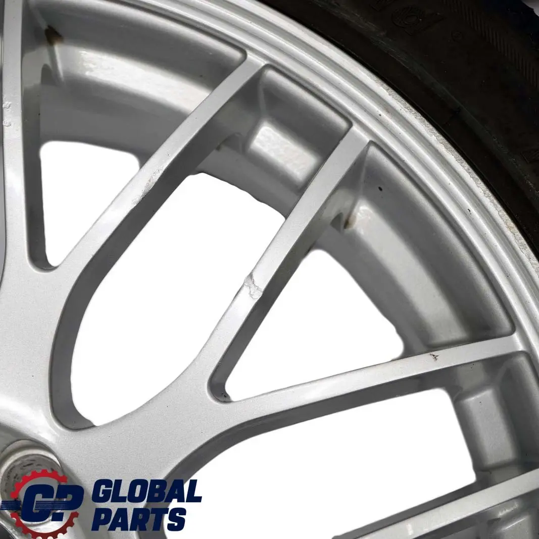 Mini Cooper R50 R56 Komplettes 4x Rad Alu Felge Felgen Reifen 17" 7J Calibre VIA - SKU SET R56 17 7J VIA-1 - Teilenummer 
