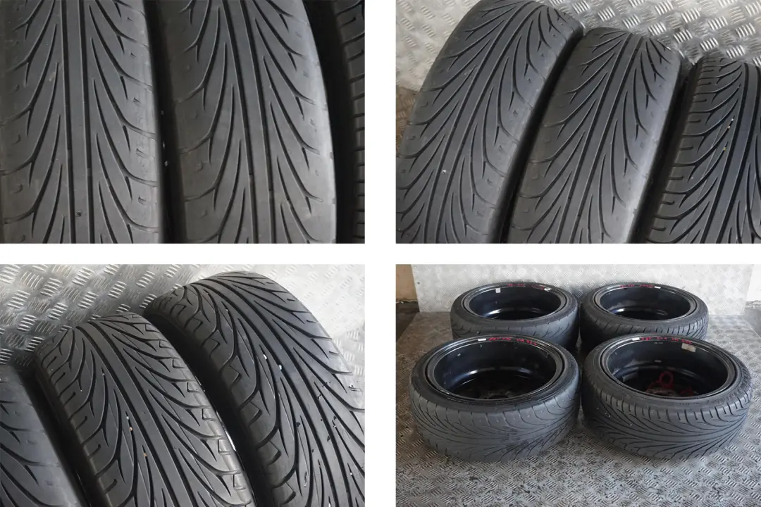 BMW MINI Cooper One R50 R55 R56 R57 Complete Set 4x Wheel with Tyres 17" 7,5 VIA - SKU SET R56 VIA 732 - Part number VIA 732