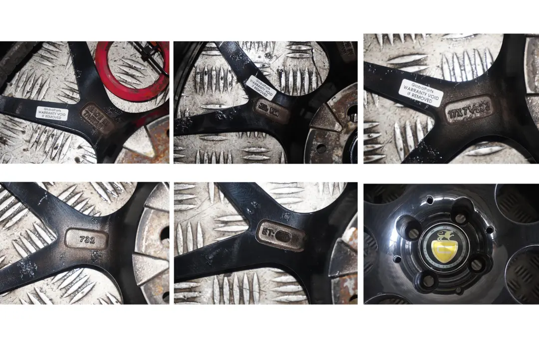 BMW MINI Cooper One R50 R55 R56 R57 Complete Set 4x Wheel with Tyres 17" 7,5 VIA - SKU SET R56 VIA 732 - Part number VIA 732