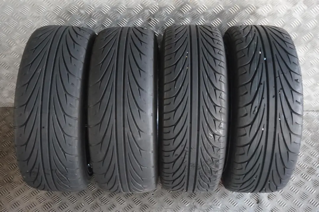 BMW MINI Cooper One R50 R55 R56 R57 Complete Set 4x Wheel with Tyres 17" 7,5 VIA - SKU SET R56 VIA 732 - Part number VIA 732