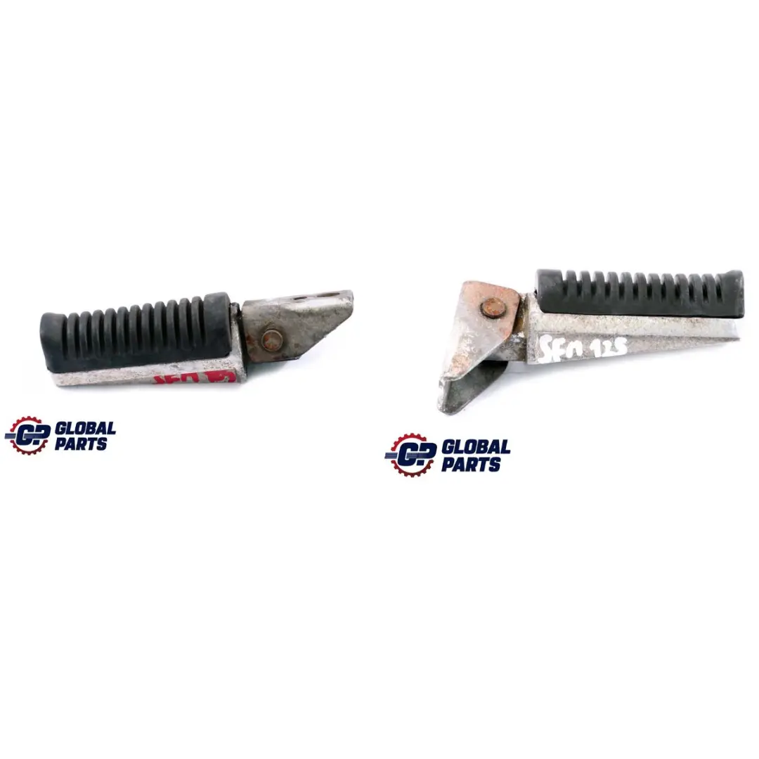SFM Roadster 125 Left Right Footpeg Footrest Pedal Pillion Holder Bracket Set to with Part number SFM 125 Footpegs SFM Roadster 125 Left Right Footpeg Footrest Pedal Pillion Holder Bracket Set - SKU SFM 125 Footpegs - Part number SFM 125 Footpegs
