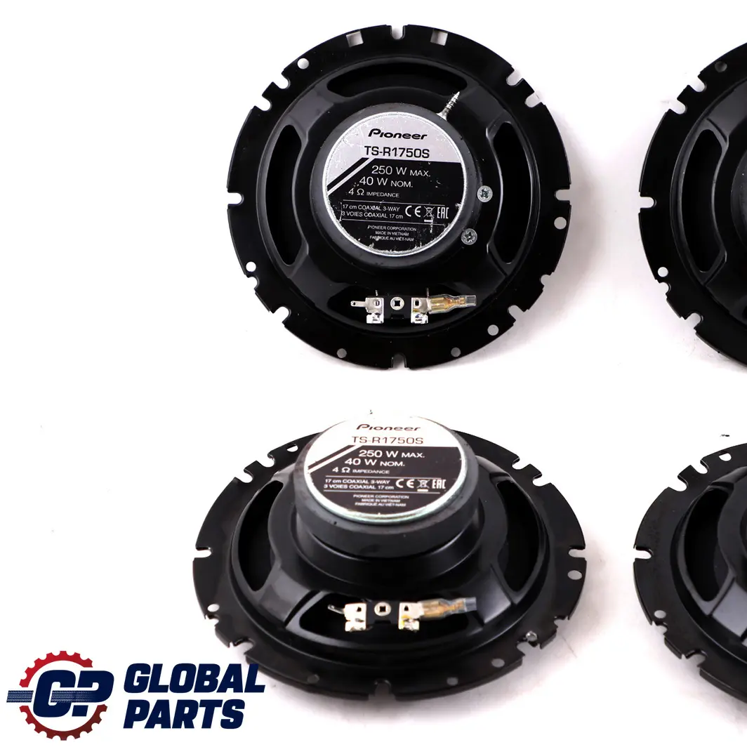  Genuine Pioneer Stereo 3-Way Coaxial Speaker Loudspeaker Set - SKU TS-R1750S - Part number TS-R1750S
