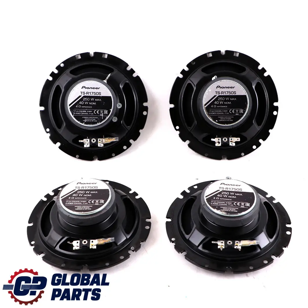  Genuine Pioneer Stereo 3-Way Coaxial Speaker Loudspeaker Set - SKU TS-R1750S - Part number TS-R1750S