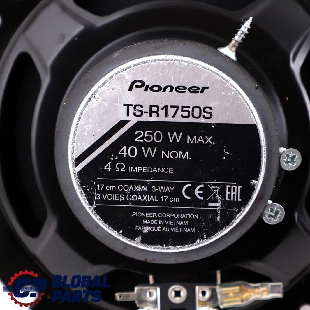  Genuine Pioneer Stereo 3-Way Coaxial Speaker Loudspeaker Set - SKU TS-R1750S - Part number TS-R1750S