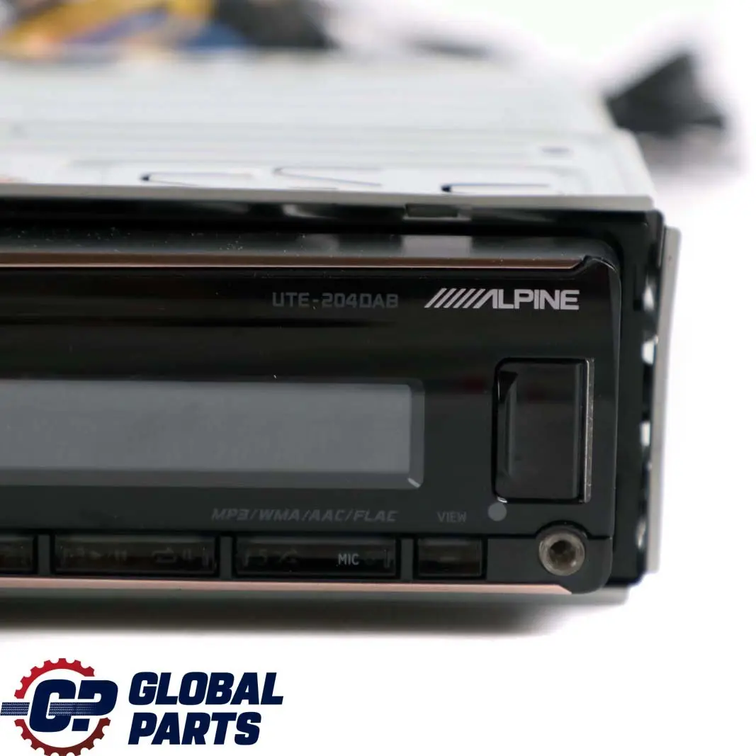 Genuine Alpine MP3 USB AUX Bluetooth iPod Car Radio Audio Player to with Part number UTE-204DAB Genuine Alpine MP3 USB AUX Bluetooth iPod Car Radio Audio Player - SKU UTE-204DAB - Part number UTE-204DAB