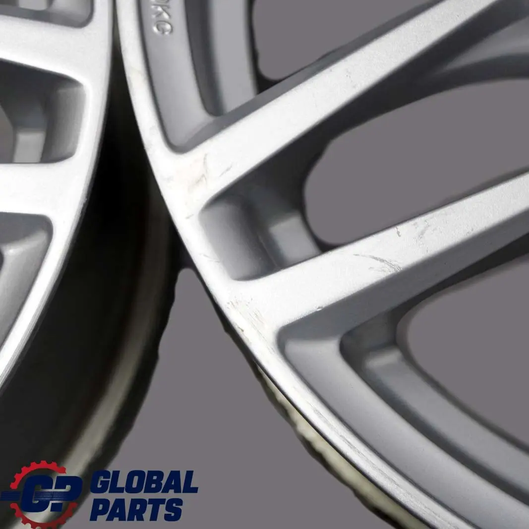 BMW Silver Complete Set 4x Wheel Alloy Rim " 7,5J VIA - SKU VIA 17 75J - Part number 17