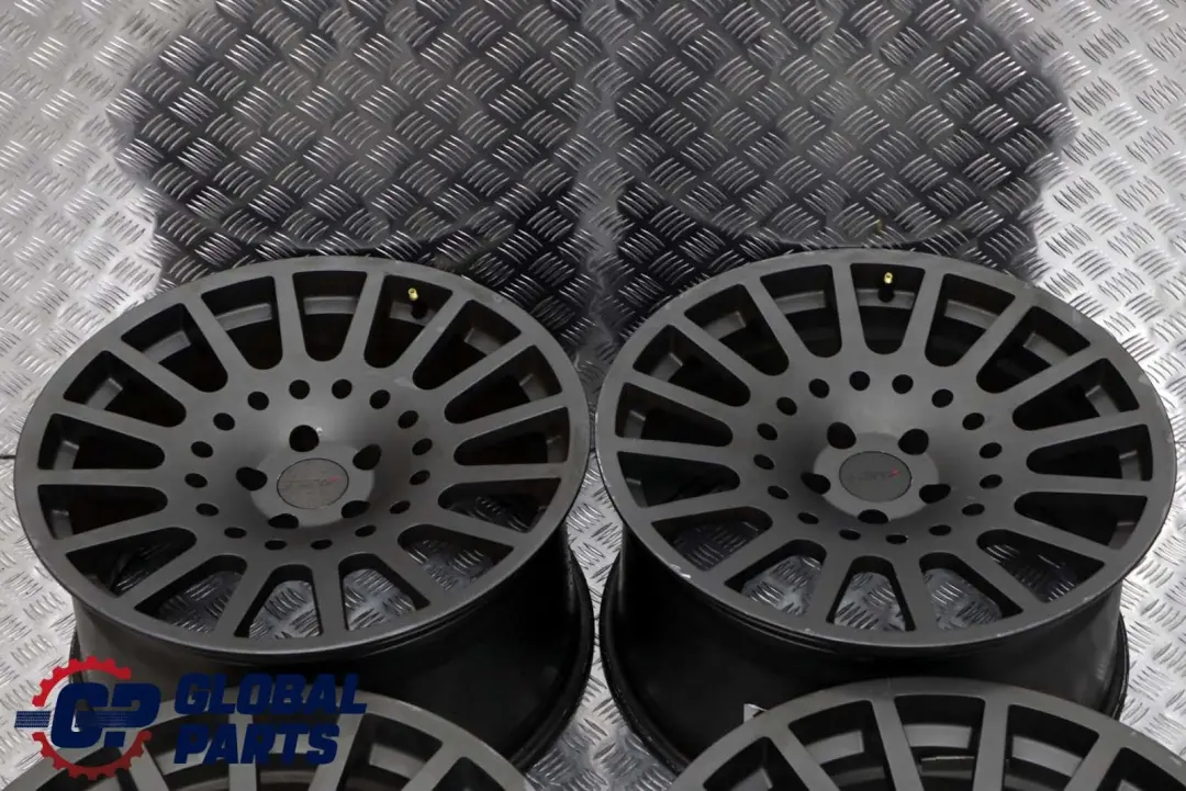 BMW TSW Grau Komplett Set 4x Felgen Alufelge 10,5J / 9J VIA - SKU VIA BMW E65 TSW 20 105J/9J - Teilenummer 20"