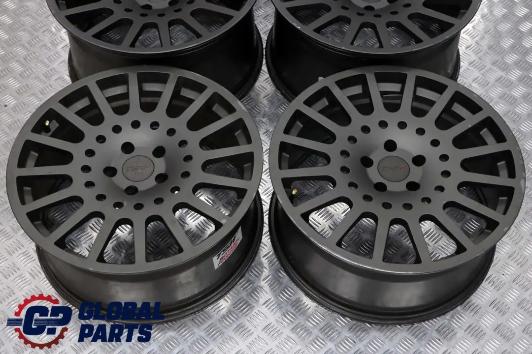 BMW TSW Grau Komplett Set 4x Felgen Alufelge 10,5J / 9J VIA - SKU VIA BMW E65 TSW 20 105J/9J - Teilenummer 20"