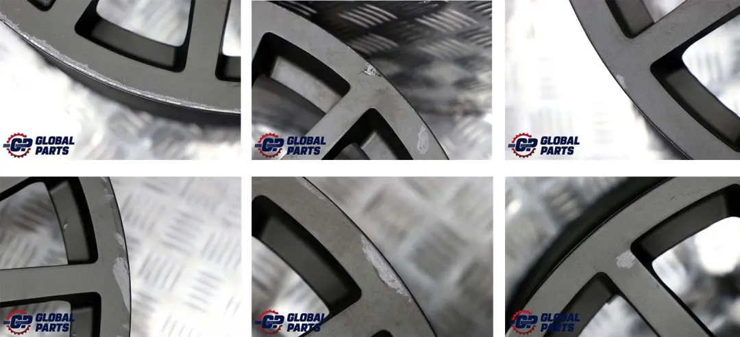 BMW TSW Grey Complete Set 4x Wheel Alloy Rim 10,5J / 9J VIA - SKU VIA BMW E65 TSW 20 105J/9J - Part number 20"