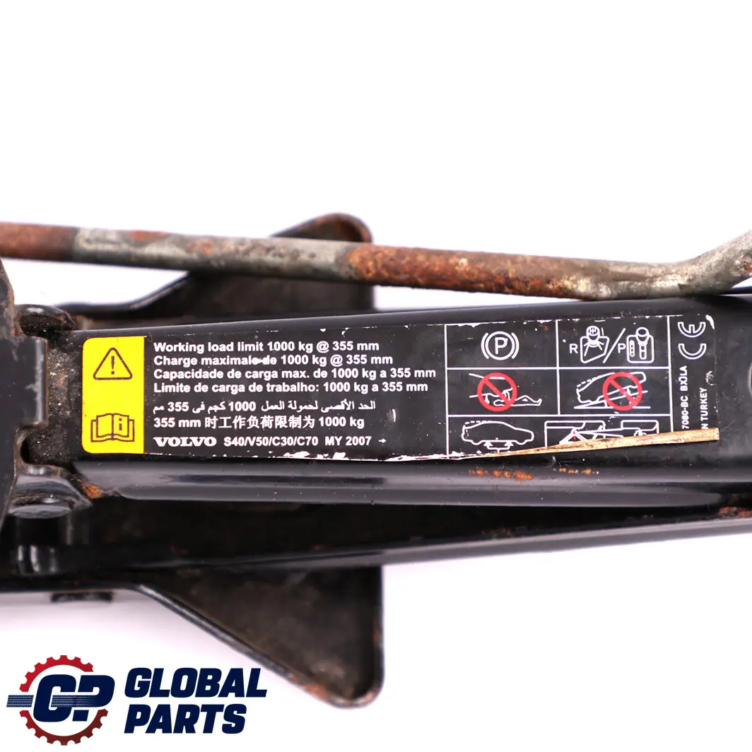 Jack Car Lifter Emergency Tool to Volvo S40 V50 C30 C70 Cross Country with Part number Volvo Jack Volvo S40 V50 C30 C70 Cross Country Jack Car Lifter Emergency Tool - SKU Volvo Jack - Part number Volvo Jack