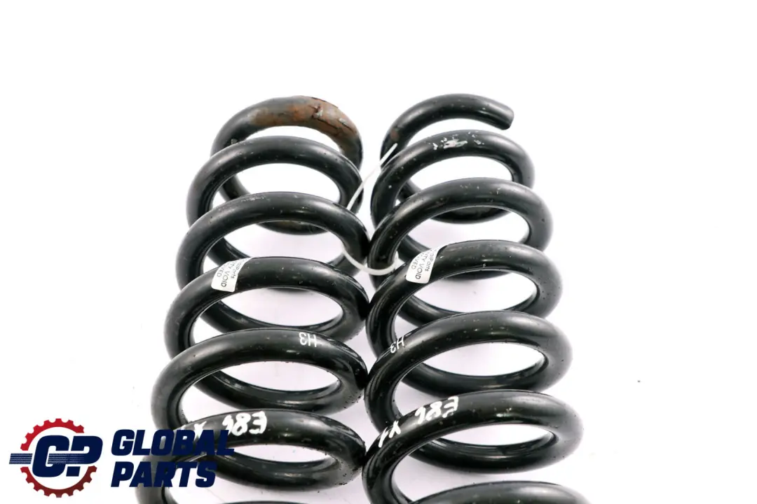 BMW X1 E84 Rear Suspension H3 Left Right Coil Spring Set N/O/S - SKU X1-E84-H3-Rear-Coil-Spring-Set - Part number X1 E84 H3