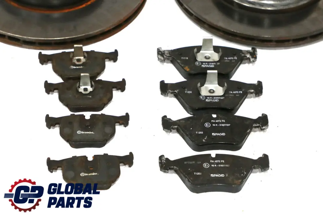 Anteriore Posteriore Set Dischi Freno Pastiglie Brembo 325X25 320X22 per BMW X3 E83 con numero di parte X3 E83 Brembo BMW X3 E83 Anteriore Posteriore Set Dischi Freno Pastiglie Brembo 325X25 320X22 - SKU X3-E83-BREMBO - Numero di parte X3 E83 Brembo