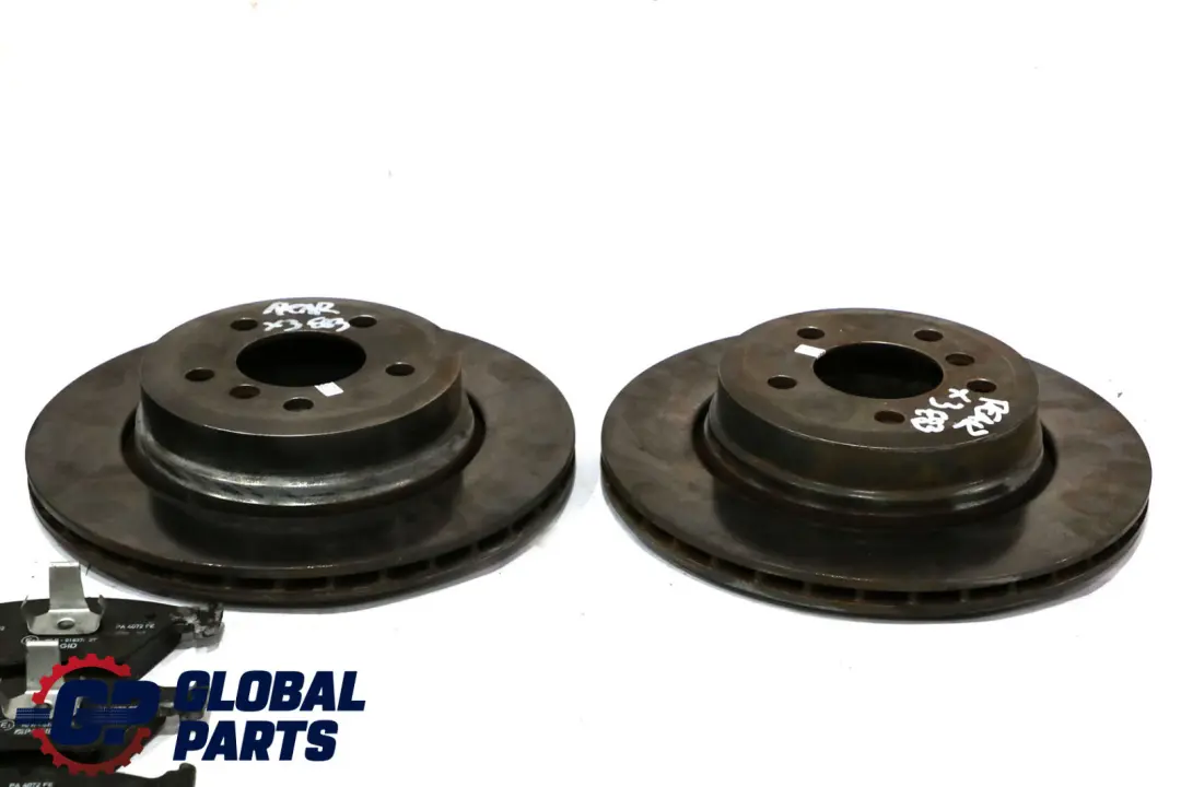 BMW X3 E83 Przód Tył Zestaw Tarcz Klocków Hamulcowych Brembo 325X25 - SKU X3-E83-BREMBO - Numer Części X3 E83 Brembo