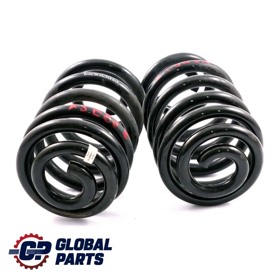 BMW X3 Series E83 Rear Left Right N/O/S Coil Spring Suspension Set KYB RX6750 - SKU X3 E83 Rear Coil Spring Set KYB RX6750 - Part number X3 E83