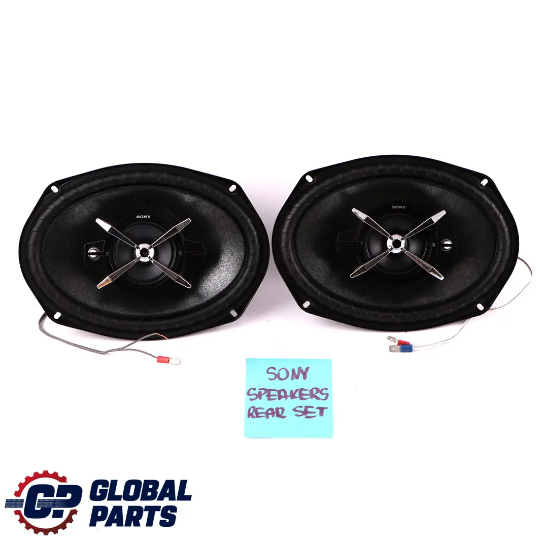 Genuine Sony Xplod Stereo 3-Way Coaxial Speaker Loudspeaker Set to with Part number XS-XB690 Genuine Sony Xplod Stereo 3-Way Coaxial Speaker Loudspeaker Set - SKU XS-XB690 - Part number XS-XB690