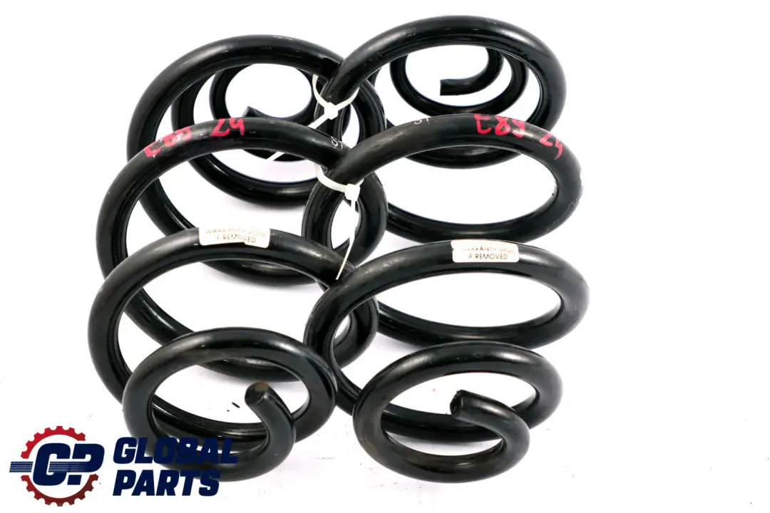 BMW Z4 E89 Suspension Rear Axle Left Right N/O/S Coil Spring S1 Set Kit - SKU Z4-E89-S1 - Part number Z4 E89 S1