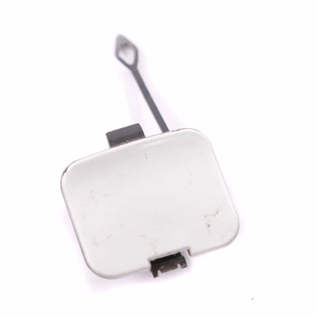 BMW E46 Towing Eye Hook Cover Flap Rear Bumper Titan Silver Metallic 354 8204372 - SKU 0000697-TS - Part number 0000697