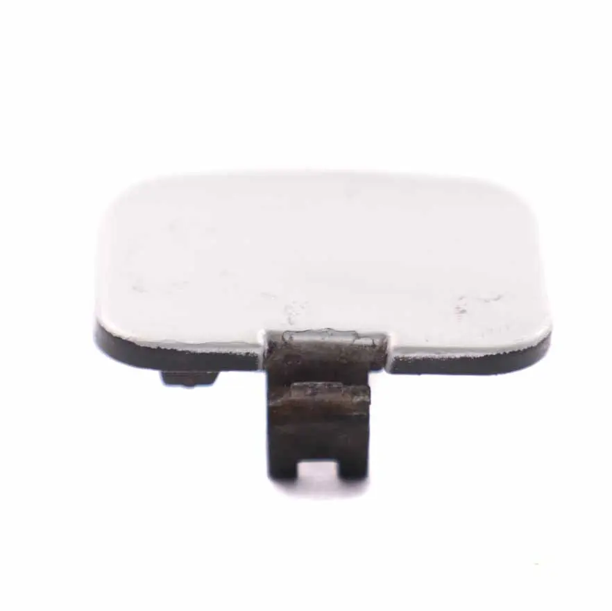 BMW E46 Towing Eye Hook Cover Flap Rear Bumper Titan Silver Metallic 354 8204372 - SKU 0000697-TS - Part number 0000697